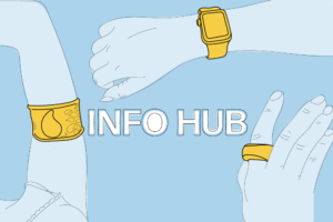 INFO HUB: Skin Wearables for Temperature Tracking